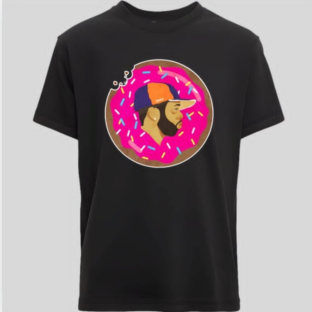 J Dilla Donuts Graphic Black
